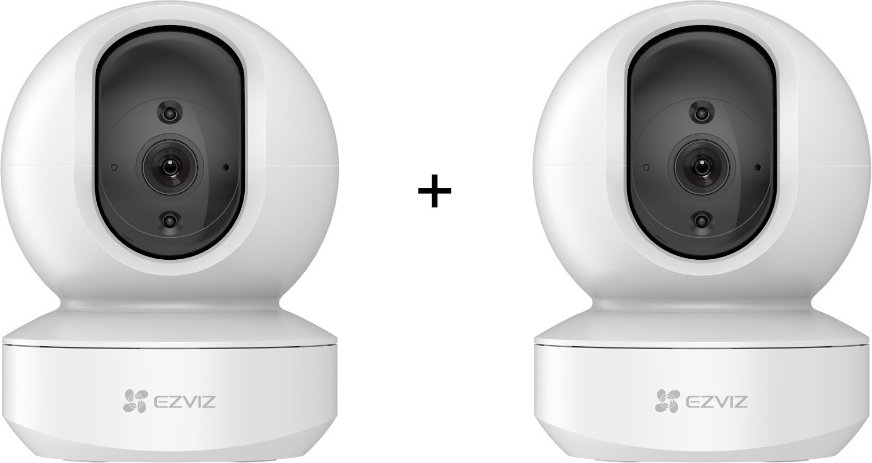 EZVIZ TY1 1080P - Schwenk- & Neige-WLAN-Kamera - 2er-Set