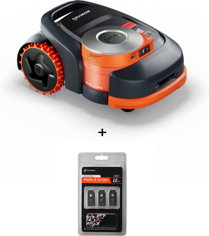 Segway Navimow H206E + gratis Ersatzmesser - 12er-Set