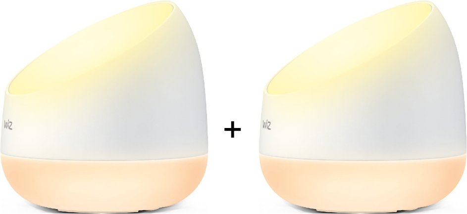 WiZ Squire Tischleuchte Tunable Farbig - 2er-Set