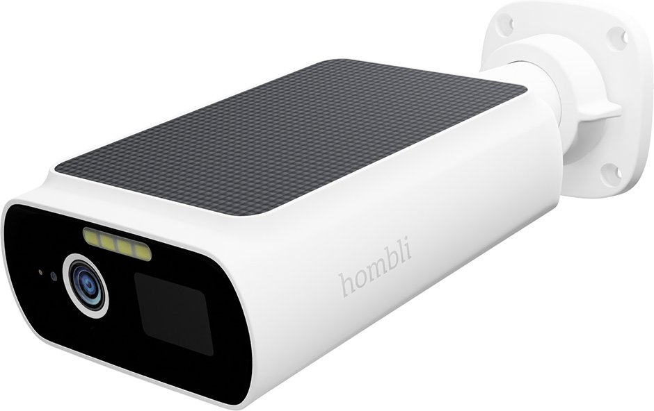 Hombli Solar Cam 2K - Smarte Solar-Kamera - Weiß
