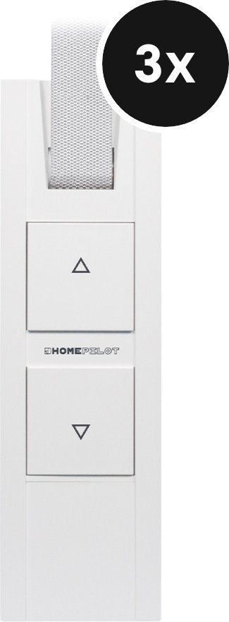 HOMEPILOT Gurtwickler RolloTron pure smart - 3er-Set