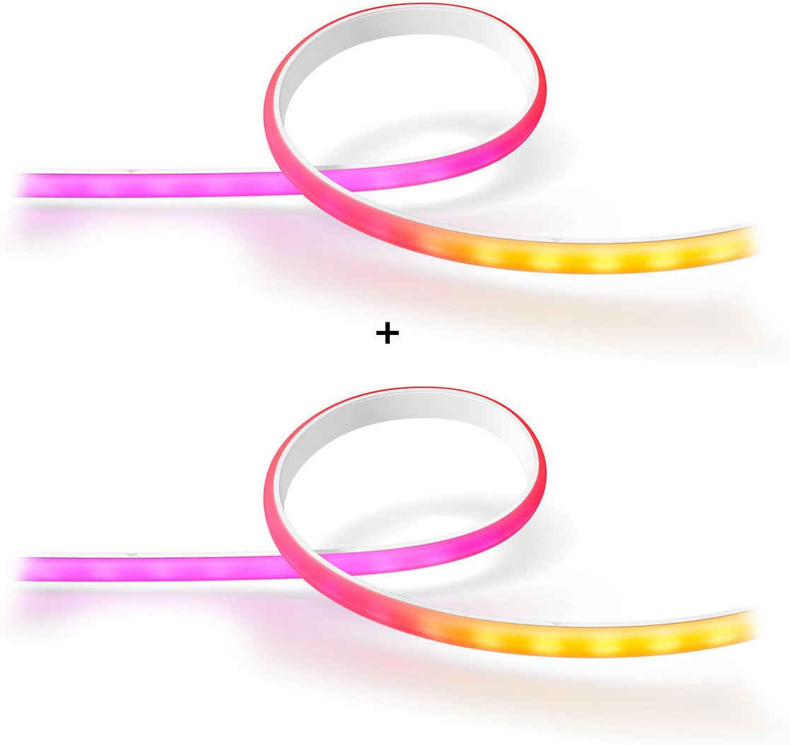 Philips Hue Gradient Ambiance Lightstrip 2m Basis 2er-Set