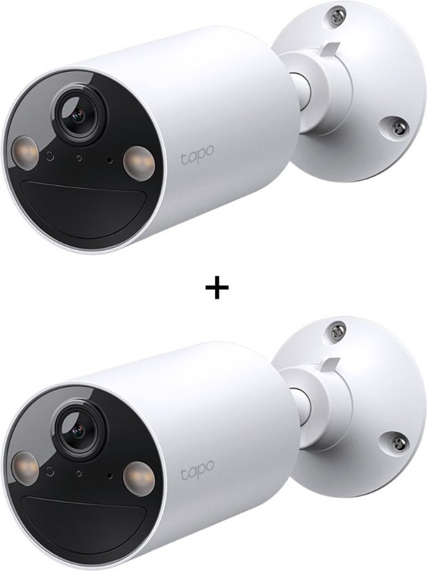 TP-Link Tapo C410 - Kabellose 2K-Sicherheitskamera - 2er-Set