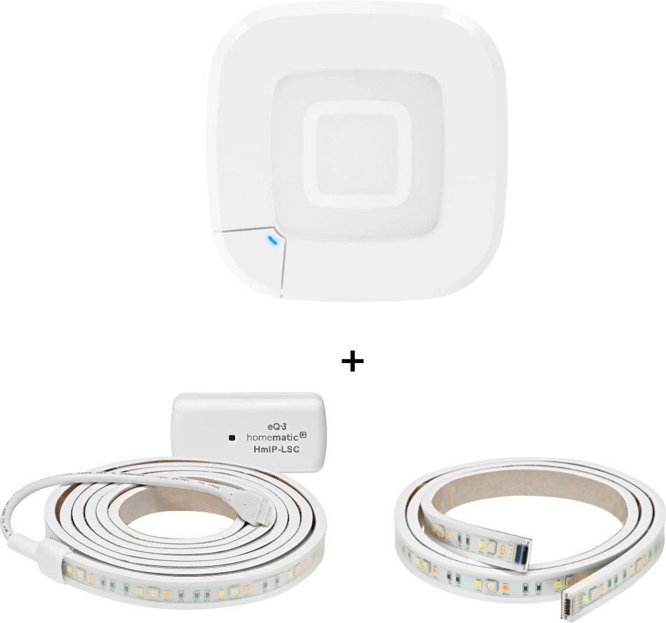 Homematic IP Starter Set Lightstrip - 3m - mit Access Point 2