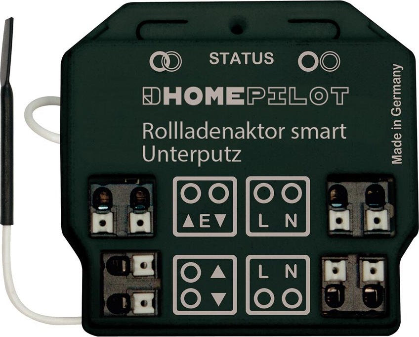 HOMEPILOT Rollladenaktor smart Unterputz - Schwarz