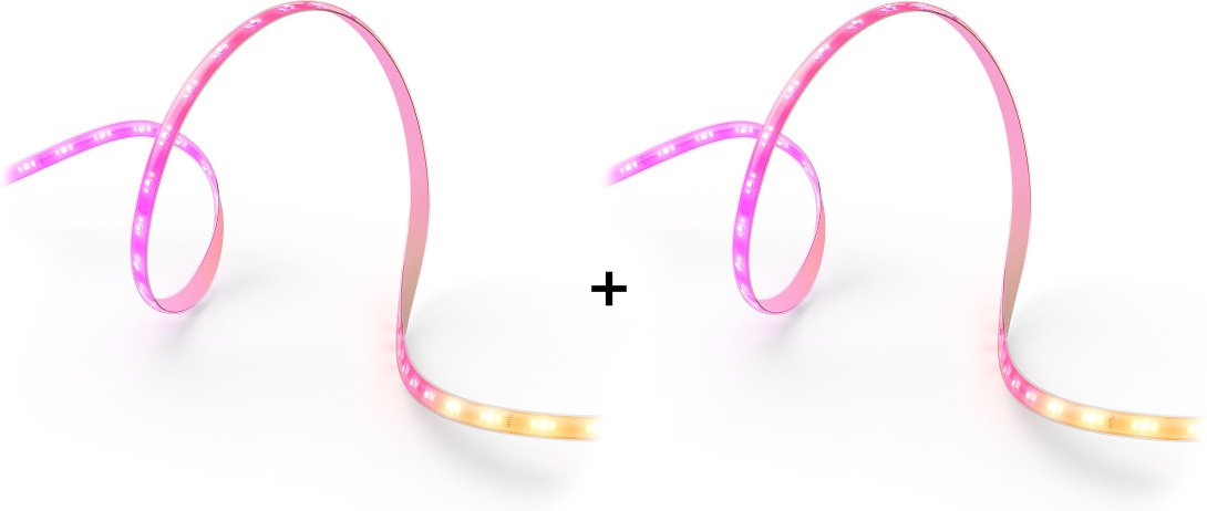 Philips Hue Flux Gradient Lightstrip - 3m - 2er-Set