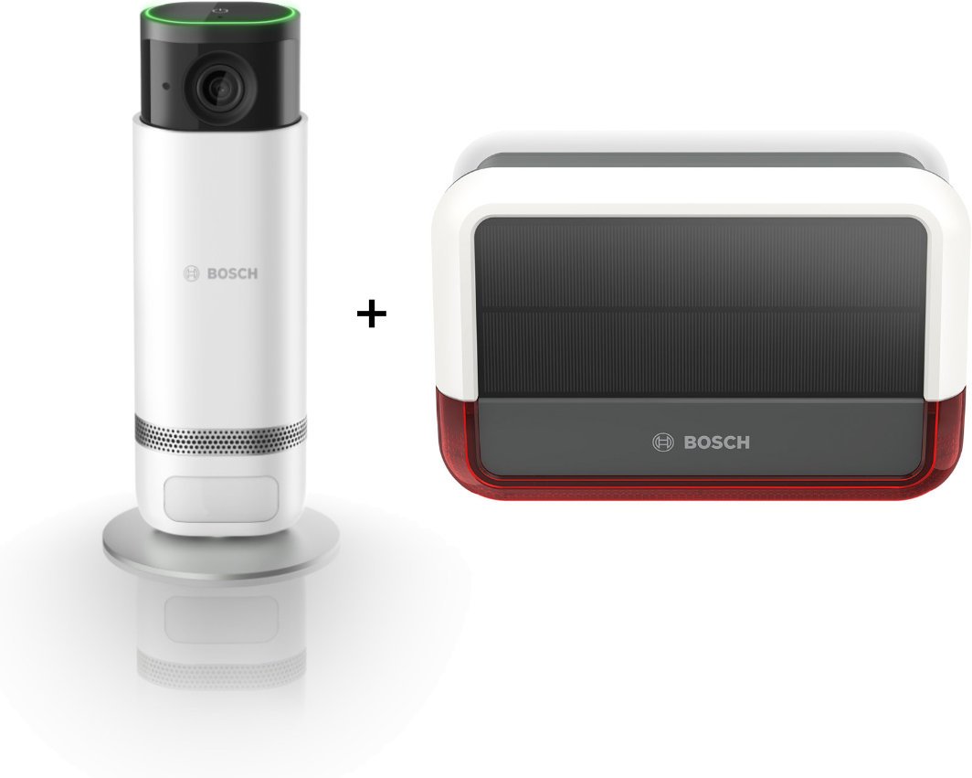 Bosch Smart Home Eyes Innenkamera II + Außensirene