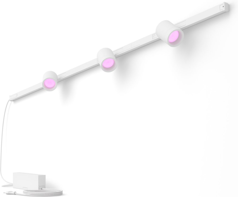 Philips Hue Perifo Basis-Set Wandleuchte 3 Spots - Weiß