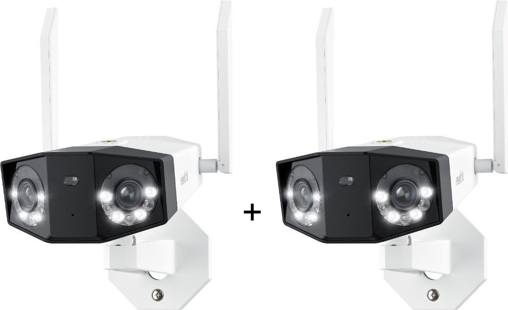 Reolink Duo Series W730 - WLAN Außenkamera mit Dual-Objektiv - 2er-Set