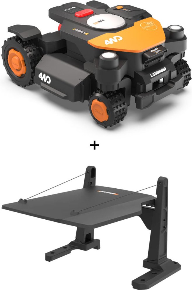 Worx WR340E Landroid Vision Cloud (Stereo, AWD) + gratis Garage