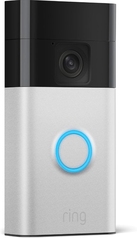 Ring Battery Video Doorbell - Akku-Videotürklingel - Nickel