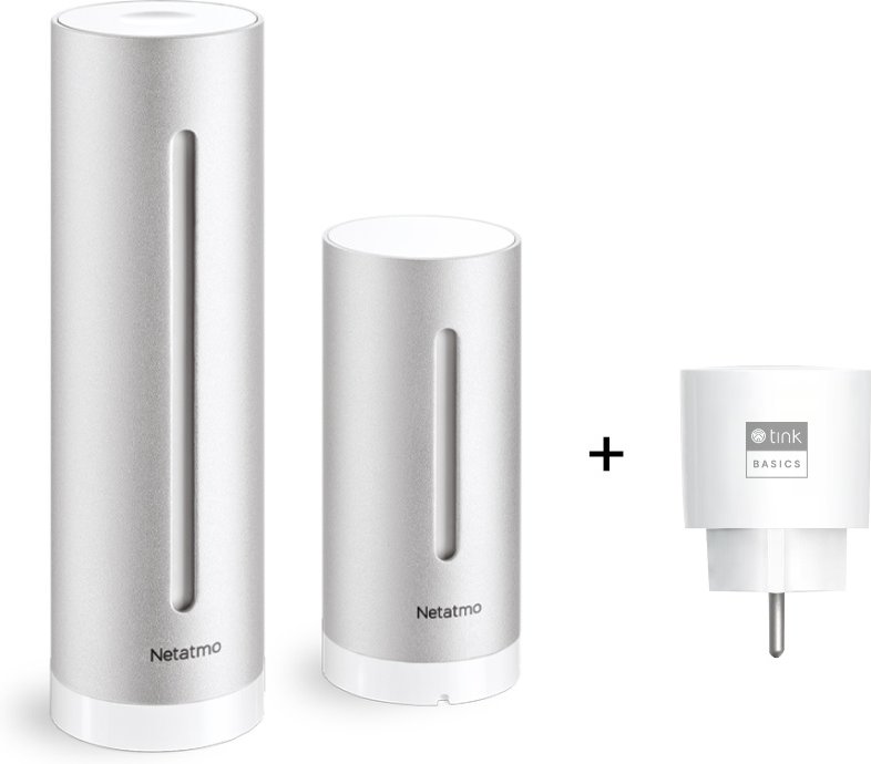 Netatmo Smarte Wetterstation + tink Basics Smart Plug - Matter