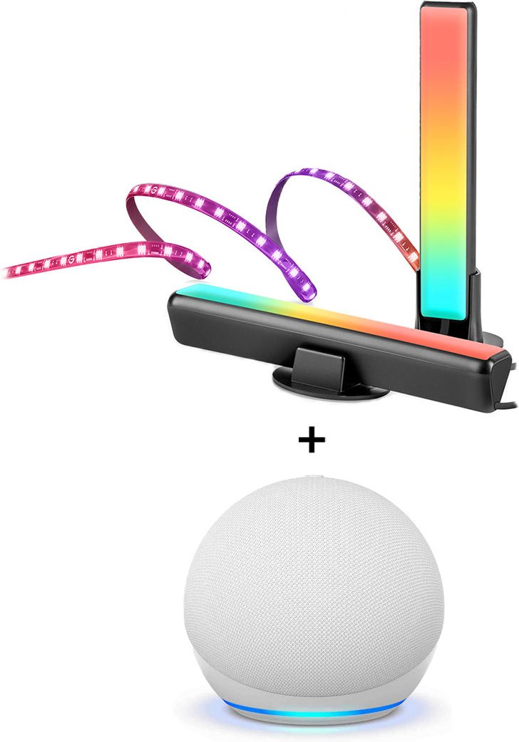 Govee PC Monitor Pro Kit + Amazon Echo Dot (5th Gen)