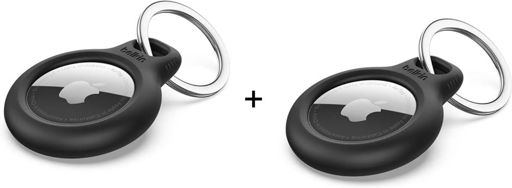 Belkin Secure Holder mit Schlüsselanhänger für Apple AirTag 2er-Set