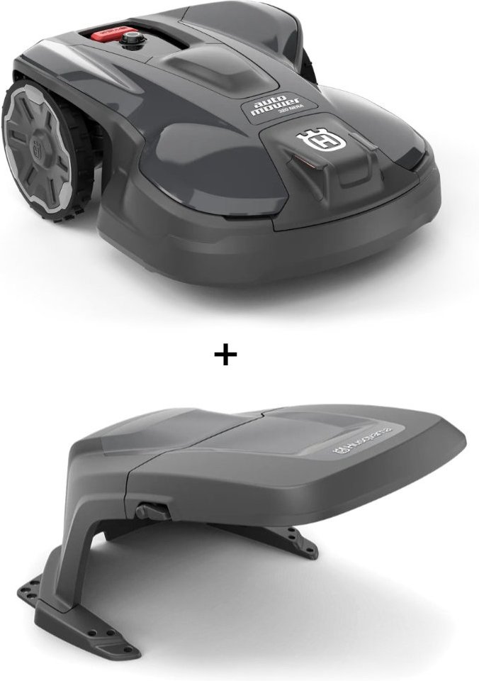 Husqvarna Automower 320 NERA (mit EPOS), bis 3.300 m² + gratis Garage