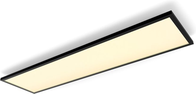 Philips Hue White Ambiance Aurelle Panelleuchte - 120x30cm - Schwarz