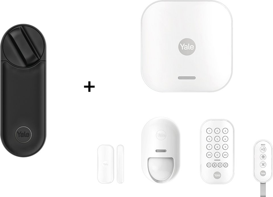Yale Linus L2 Lock + Smart Alarm Starter-Set (+GRATIS Hombli Lichterkette)