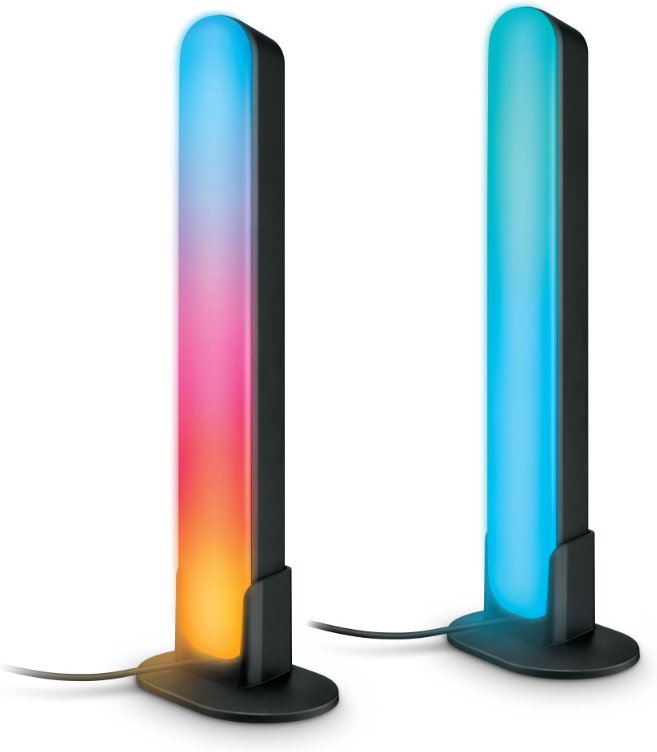 WiZ Gradient Light Bar - 2er-Set - Schwarz