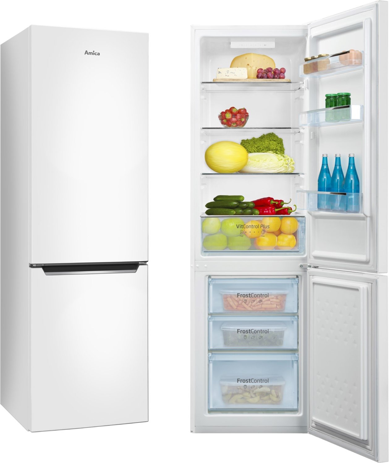 KGCL 387 150 W Kühl-/Gefrierkombination weiß