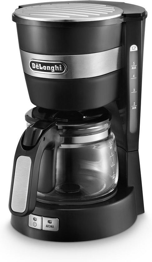 ICM 14011 Kaffeeautomat schwarz/silber