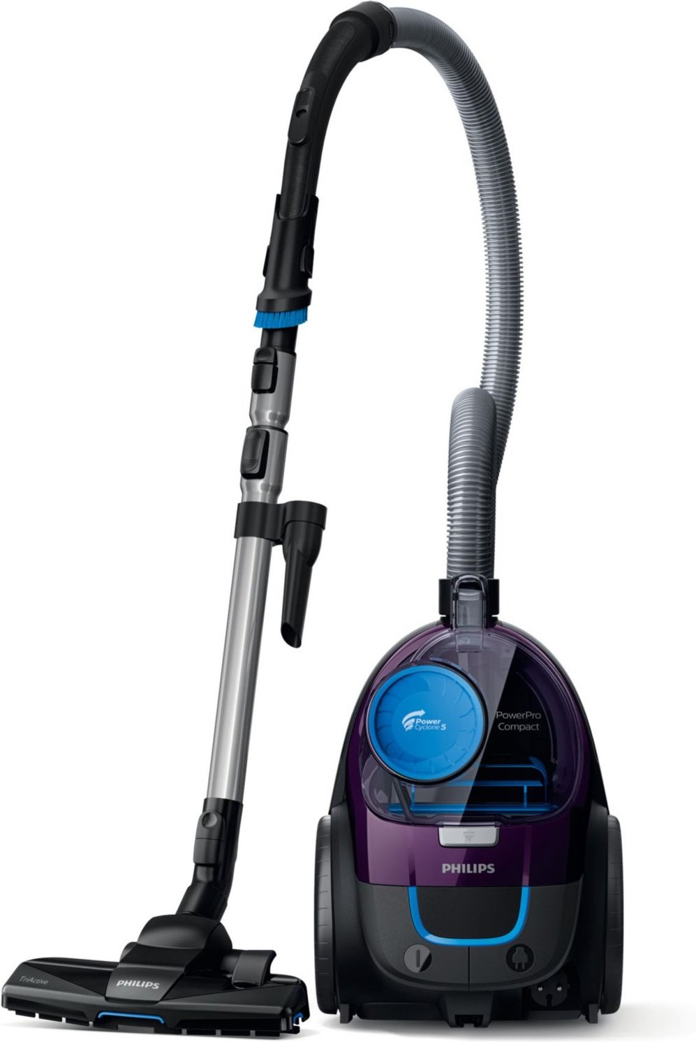FC9333/09 PowerPro Compact Beutelloser Bodenstaubsauger violett