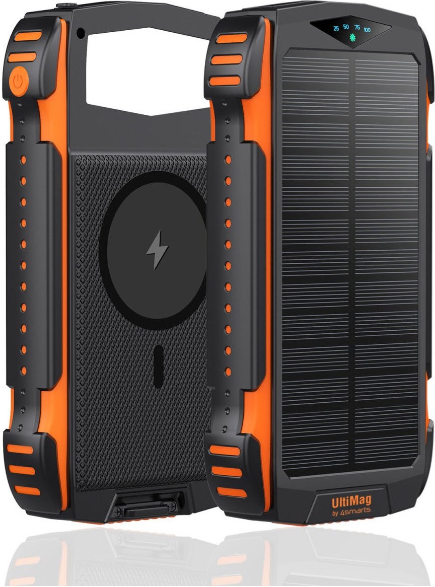 Solar Powerbank (20.000mAh) schwarz
