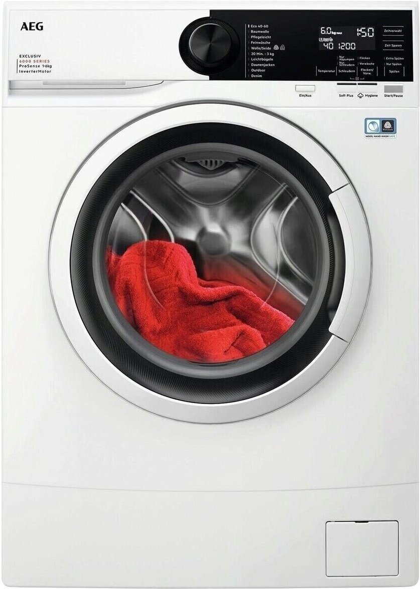 Lavamat LSR6F70269 Stand-Waschmaschine-Frontlader weiss, 6 kg, 1200 U/min, Serie 6000, 72 dBA