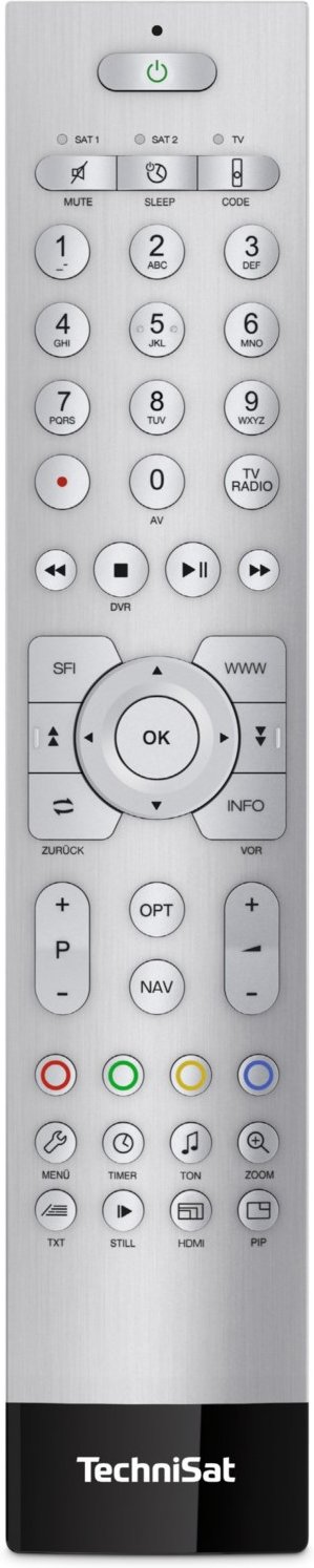 TechniControll II Fernbedienung silber/schwarz