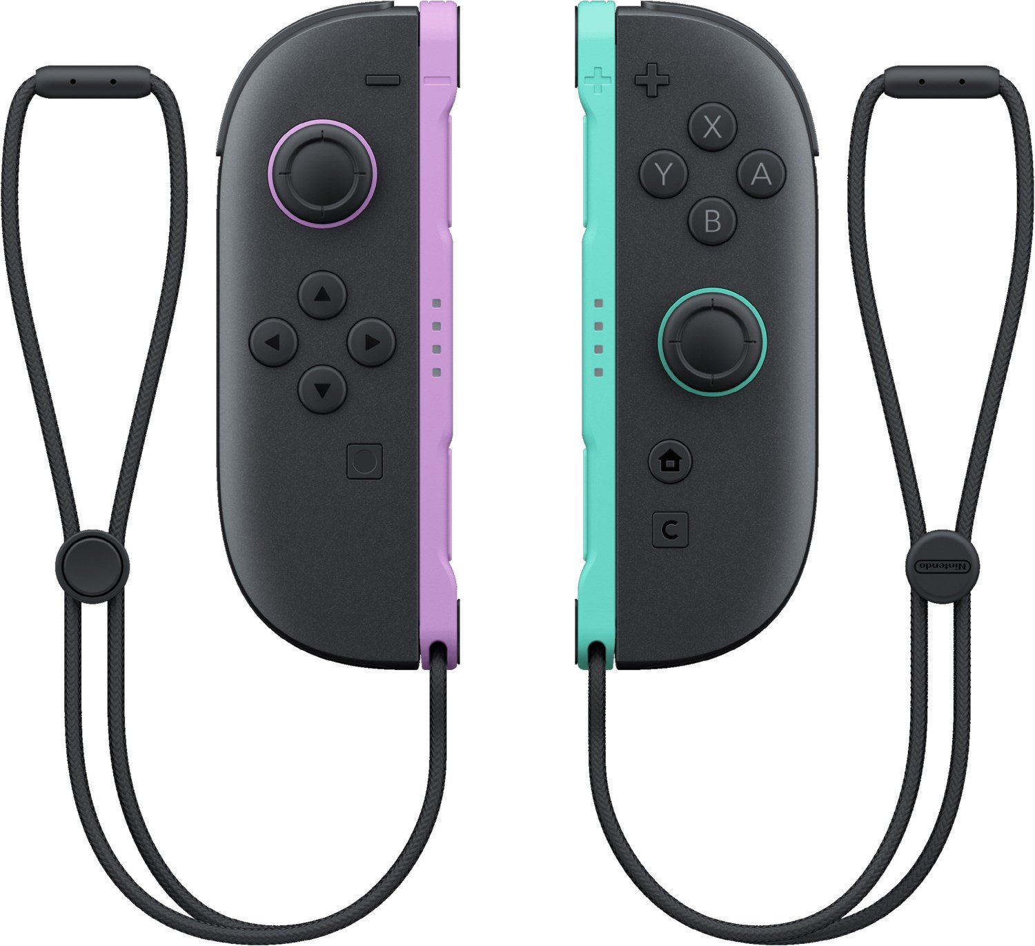 Joy-Con 2 2er-Set hellviolett/hellgrün