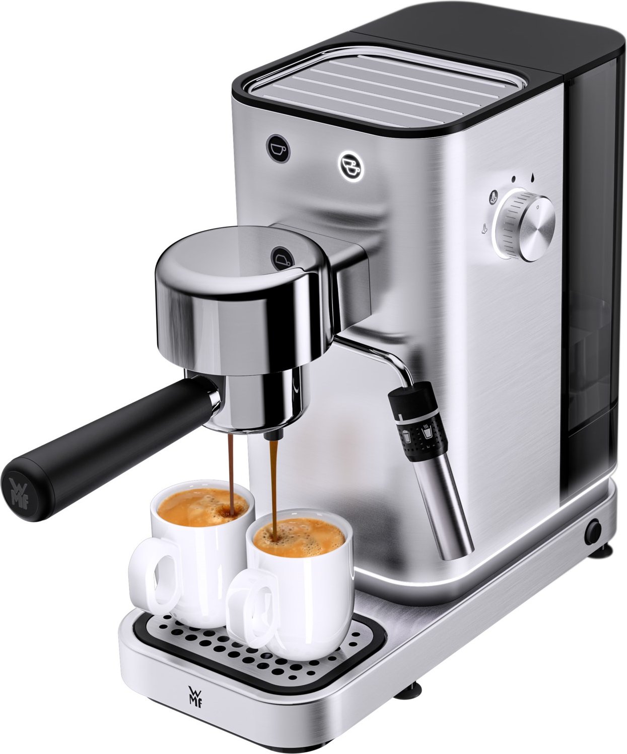 Lumero Espresso Siebträgermaschine cromargan