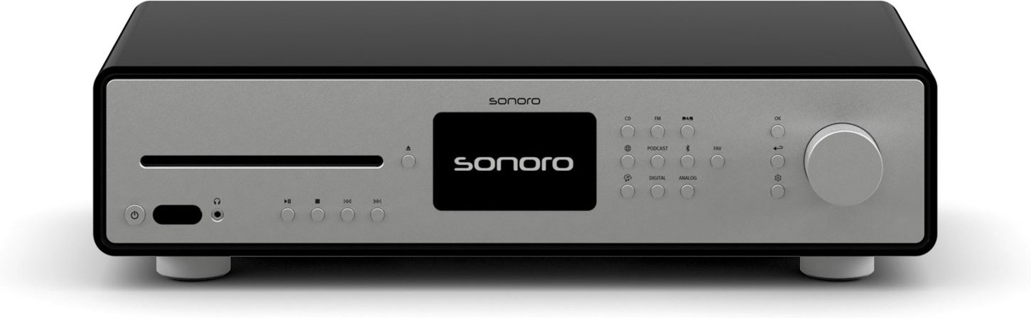 MAESTRO Quantum CD-Receiver mit Internetradio silber