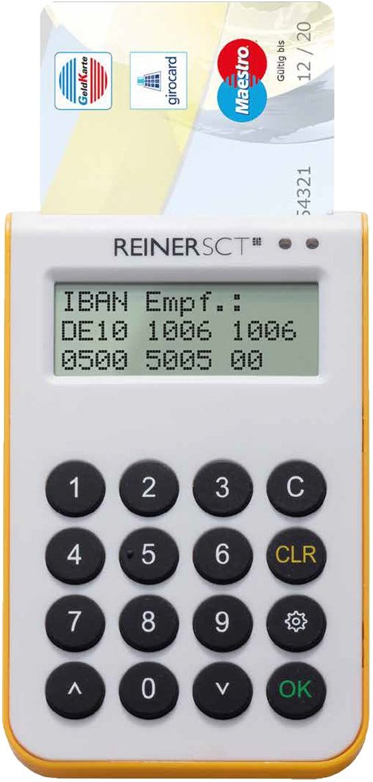 Thumbnail - cyberJack one Chipkartenleser weiß/gelb