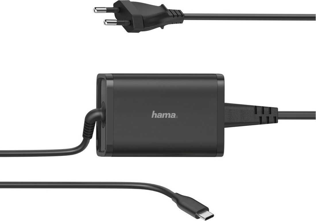 Universal USB-C-Notebook-Netzteil 5-20V/65W schwarz