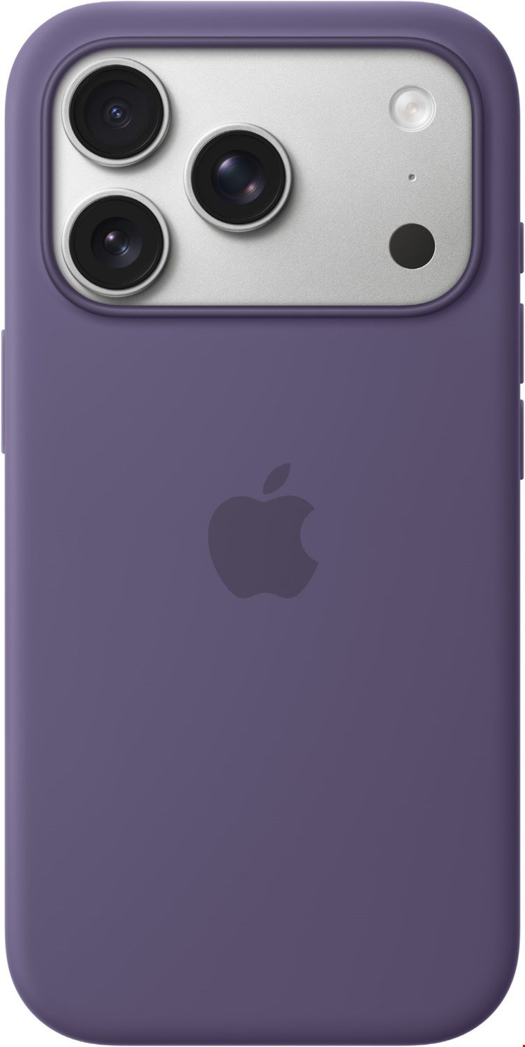 Silikon Case mit MagSafe für iPhone 17 Pro nebelviolett