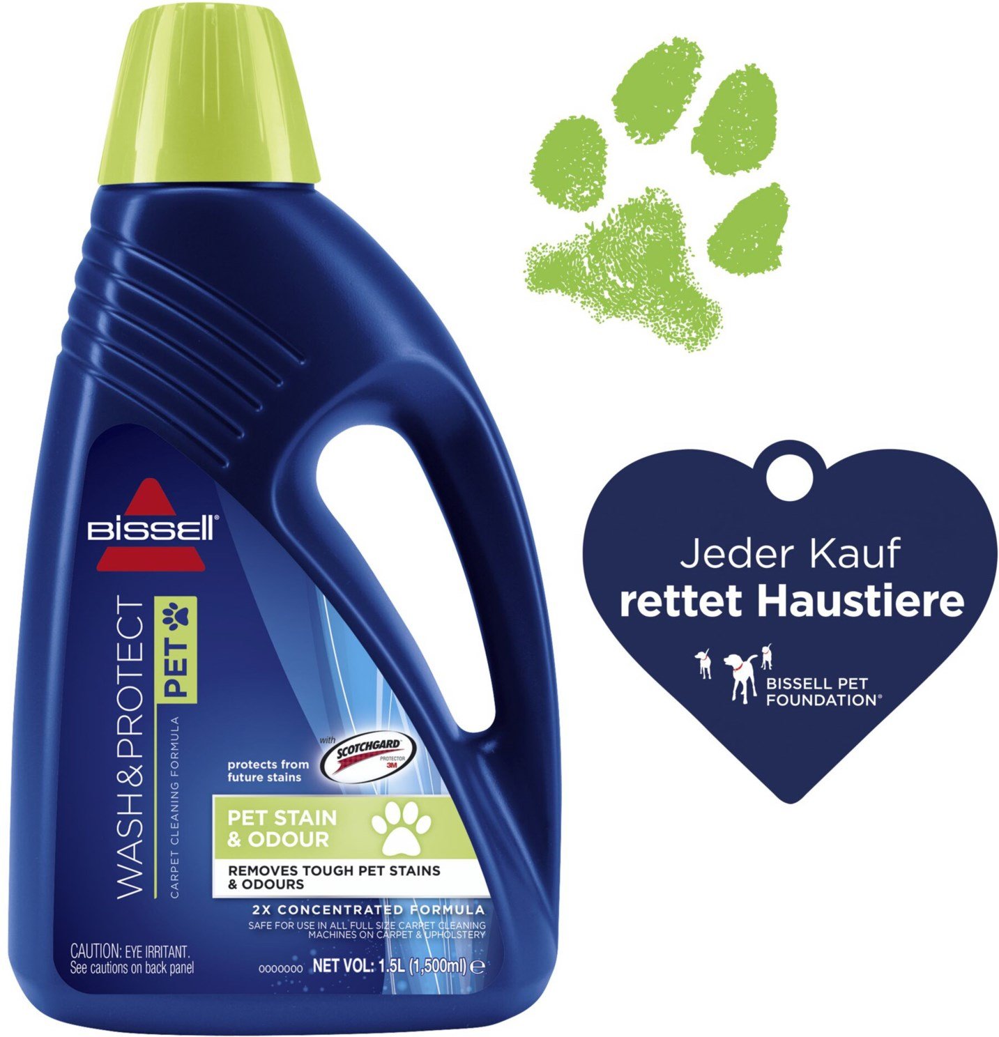 1087N Wash & Protect Pet (1,5L) Rei Zubehör