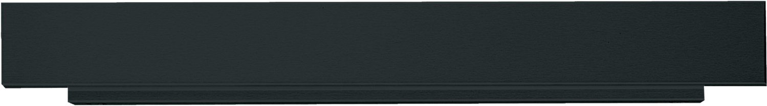 AB 45-7L Ausgleichsblech Einbau-Zubehör obsidianschwarz