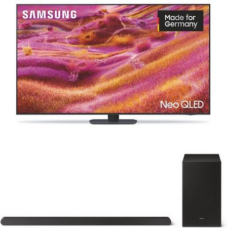 GQ65QN93FAT 163 cm (65") Neo QLED Vision AI Smart TV titanschwarz inkl. HW-S710GD Soundbar titanschwarz