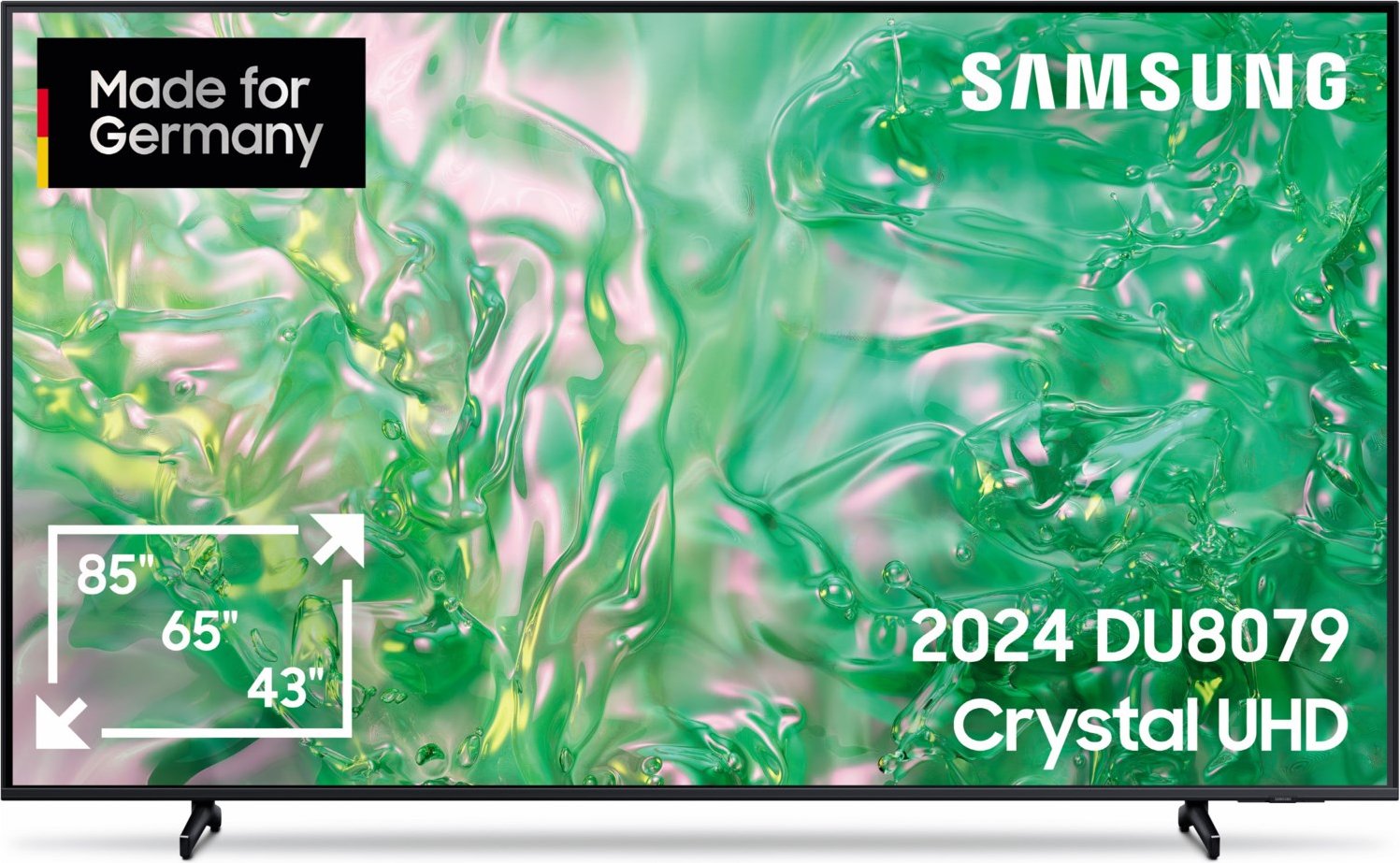 GU85DU8079U 214 cm (85") LCD-TV mit LED-Technik schwarz