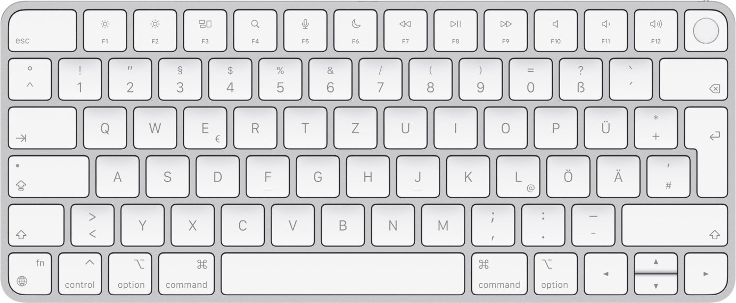 Magic Keyboard mit Touch ID (DE) für Mac mit Apple Chip