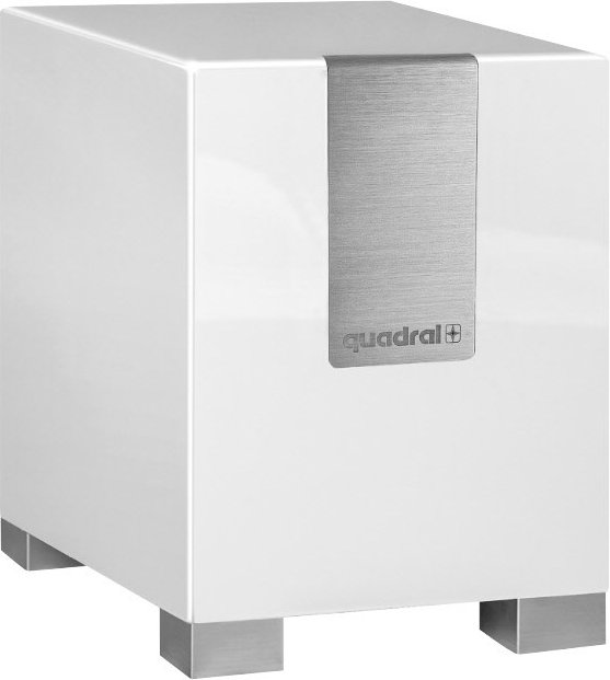 Qube S8 Aktiv-Subwoofer weiss hochglanz