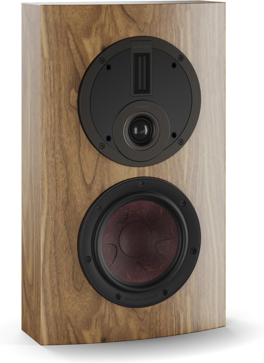 Rubikore On-Wall /Stück Wand-/Decken-Einbaulautsprecher walnuss natur