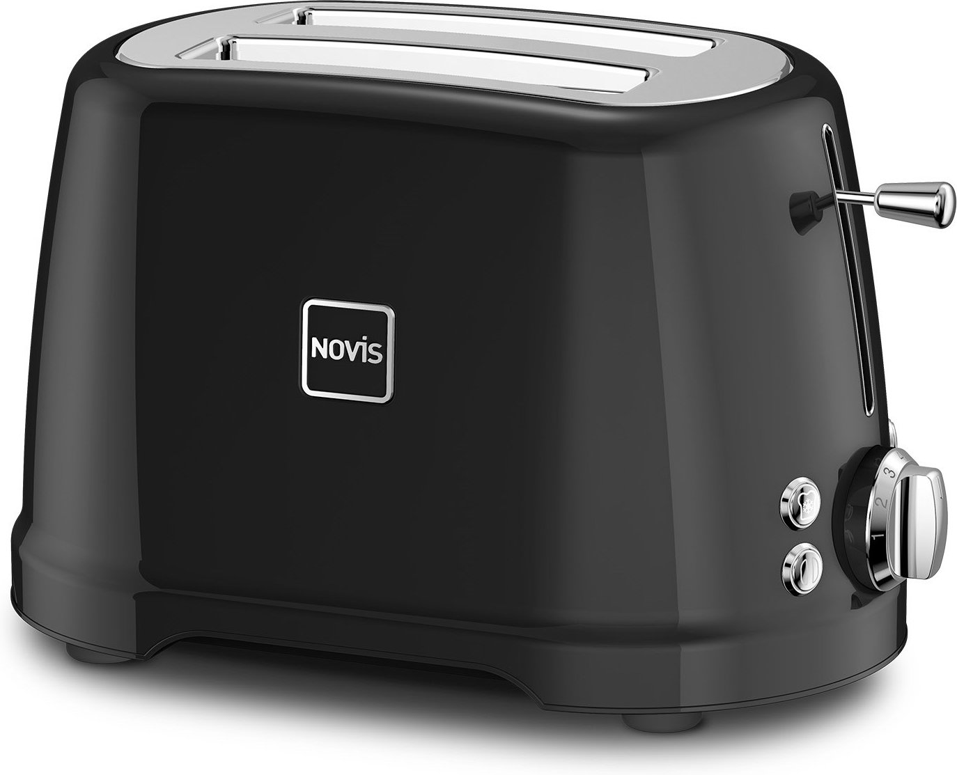 Toaster T2 Kompakt-Toaster schwarz
