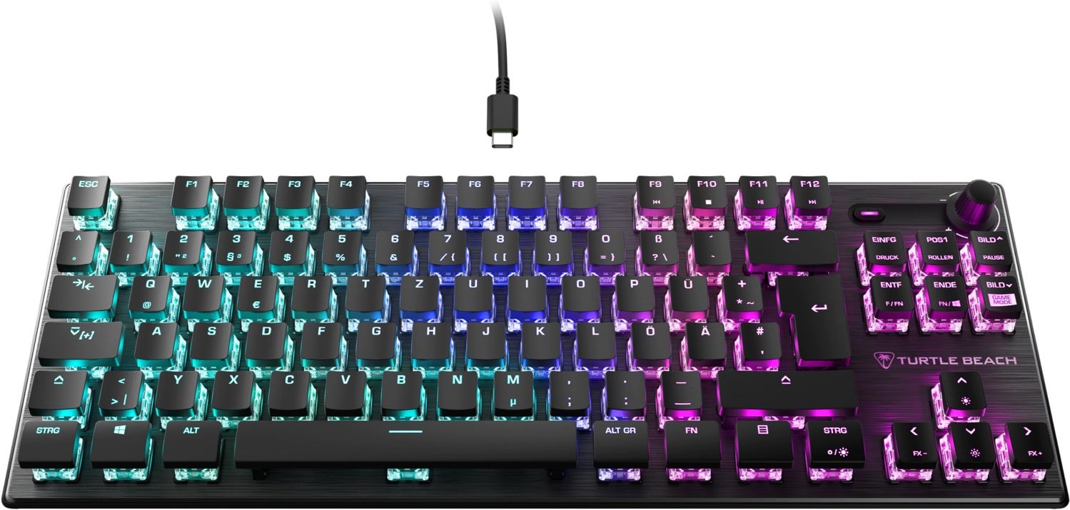 Vulcan TKL (DE) Gaming Tastatur Lineare Switches schwarz