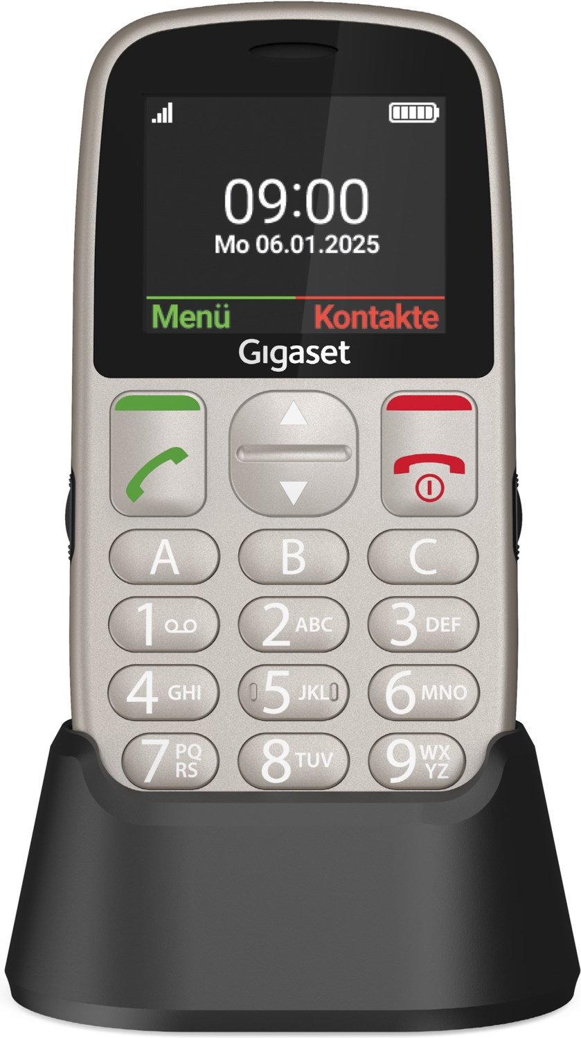 GL395 Seniorenhandy silber