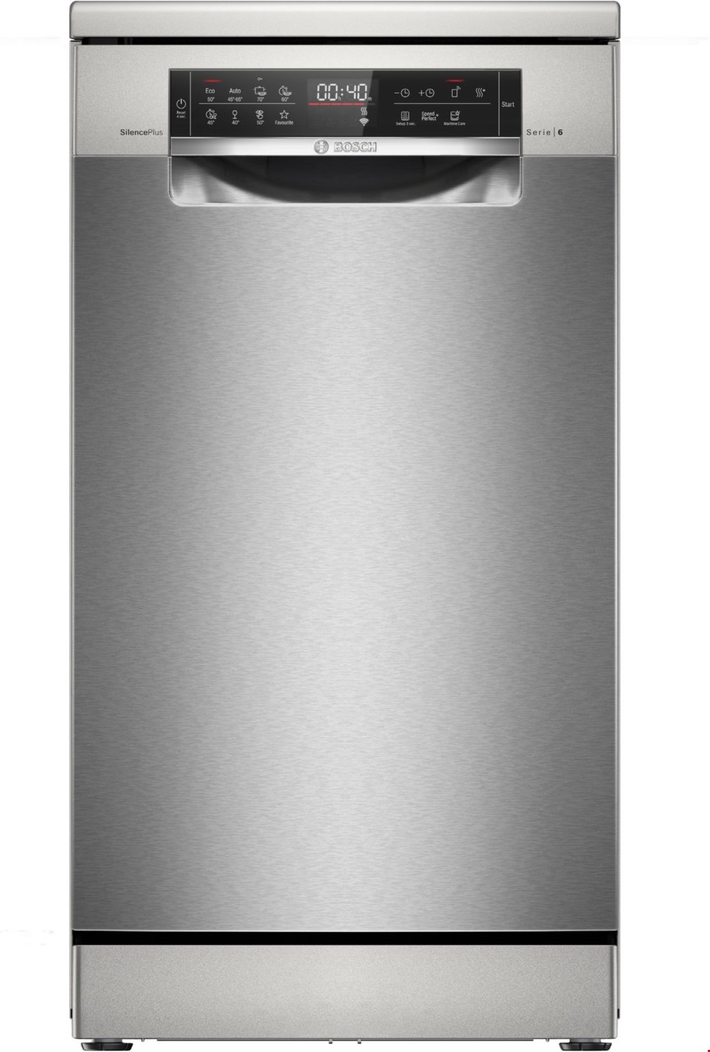 SPS6EMI21E Stand-Geschirrspüler 45 cm gebürsteter Stahl AntiFingerprint