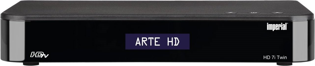 HD 7i twin HDTV Twin Sat-Receiver schwarz