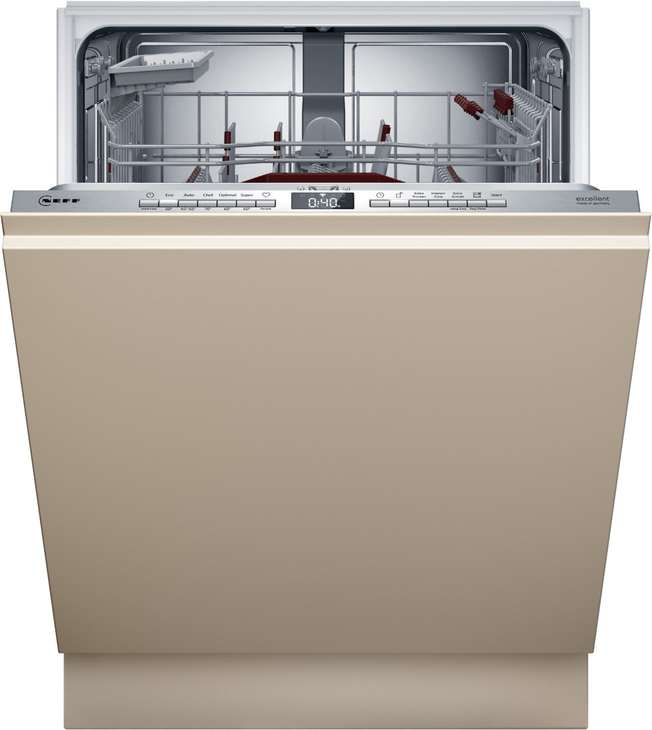 S255EBX04D Vollintegrierbarer 60 cm Geschirrspüler