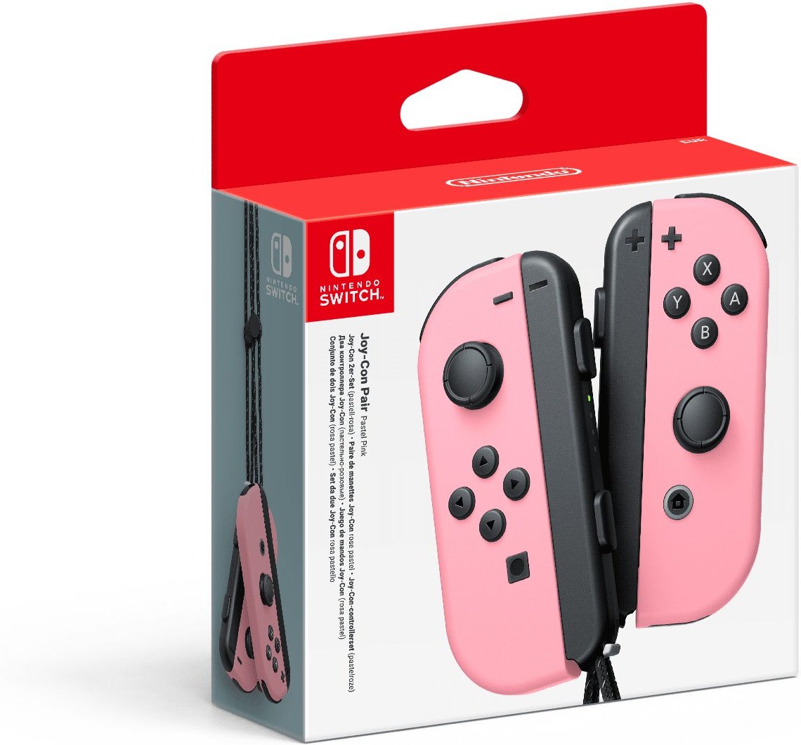 Joy-Con (2er Set) pastell-rosa