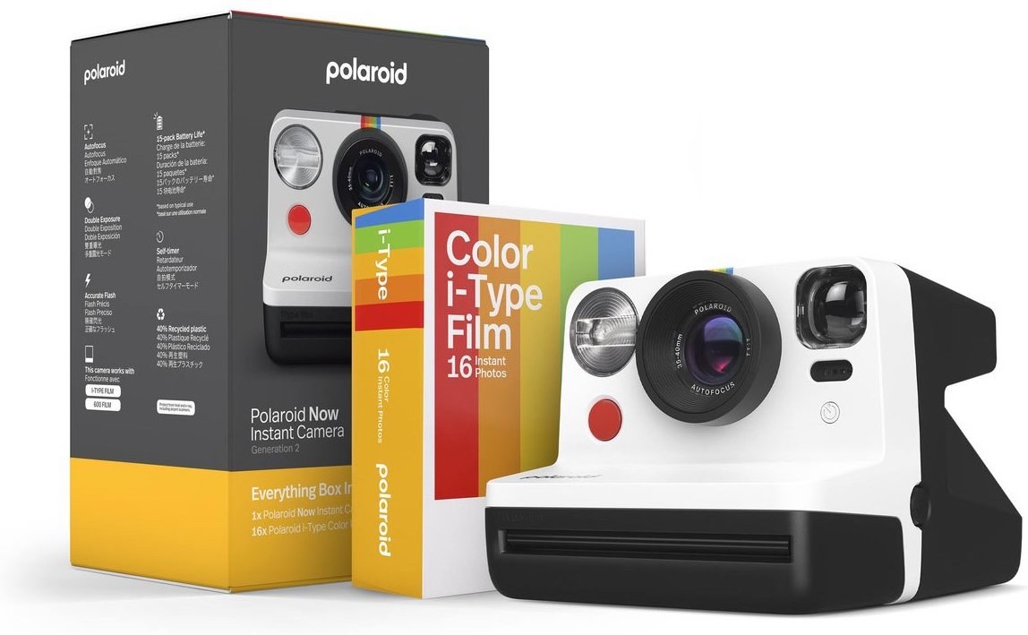 Now (Gen2) Everything Box Sofortbildkamera schwarz/weiss