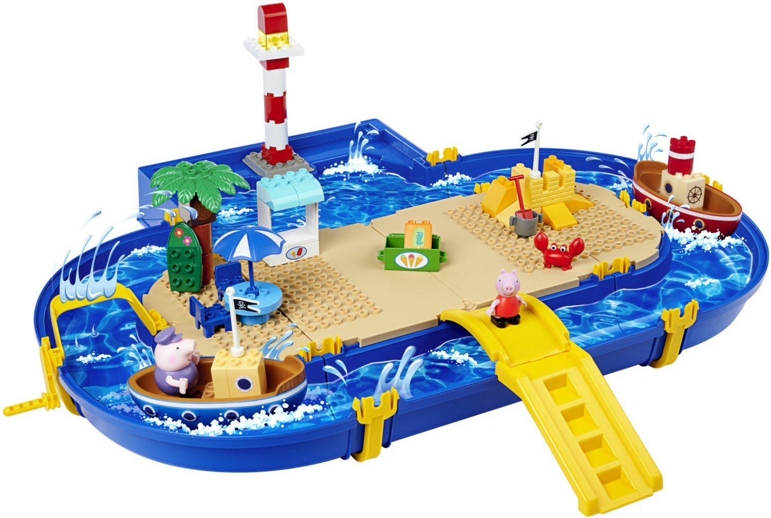BIG-Waterplay Peppa Pig Holiday Sand-/Wasserspielzeuge